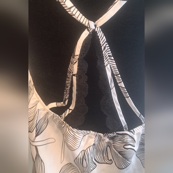 2 Piece Satin Sleep Set Dress And Kimono - Picture 7 of 9